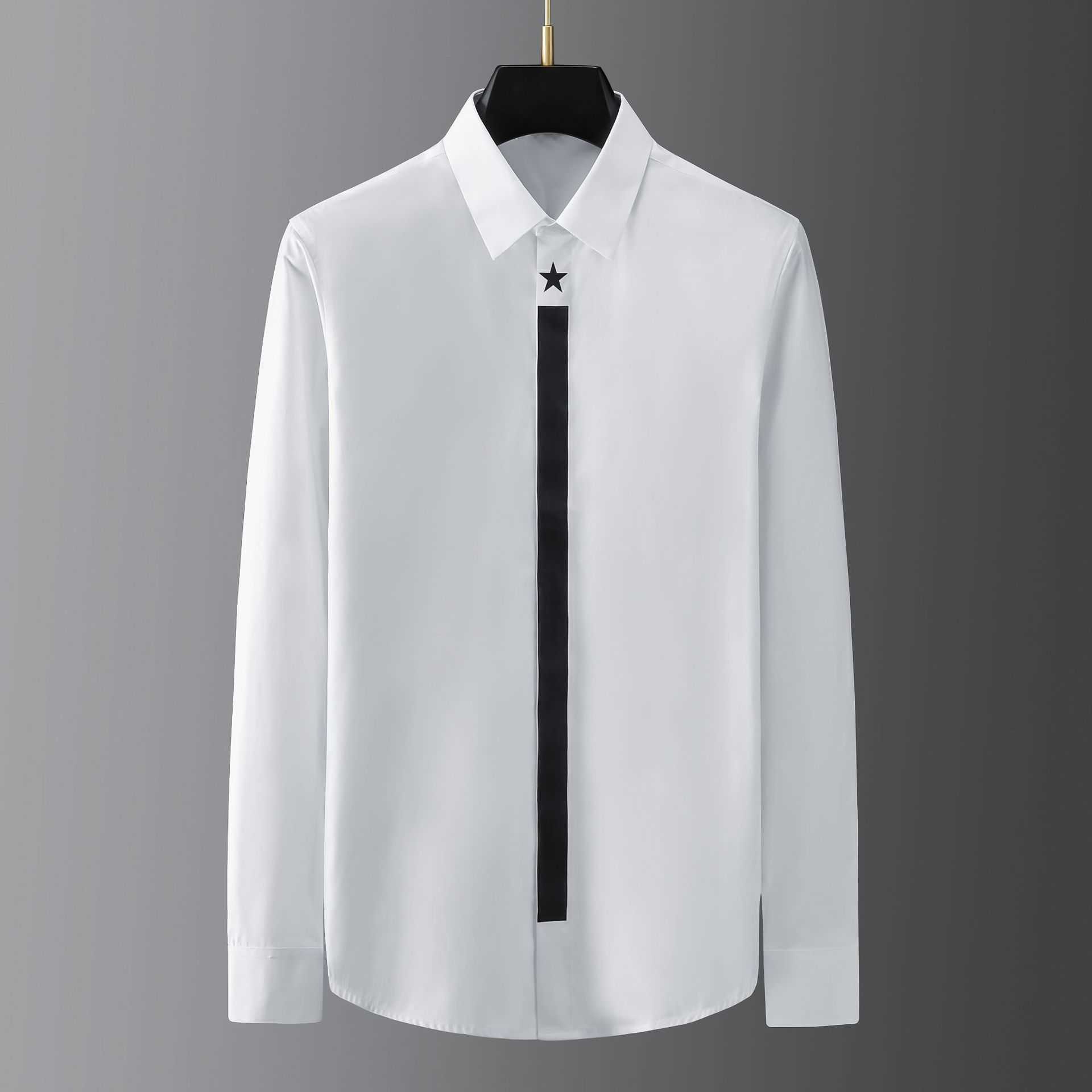 Brand Shirs Men Long Sleeve Business Dress Formal Dress Shirts Solid Color Slim Social Party Show Chemise Homme Male Clothes 210527, White
Brand Shirs Men Long Sleeve Business Dress Formal Dress Shirts Solid Color Slim Social Party Show Chemise Homme Male Clothes 210527, White