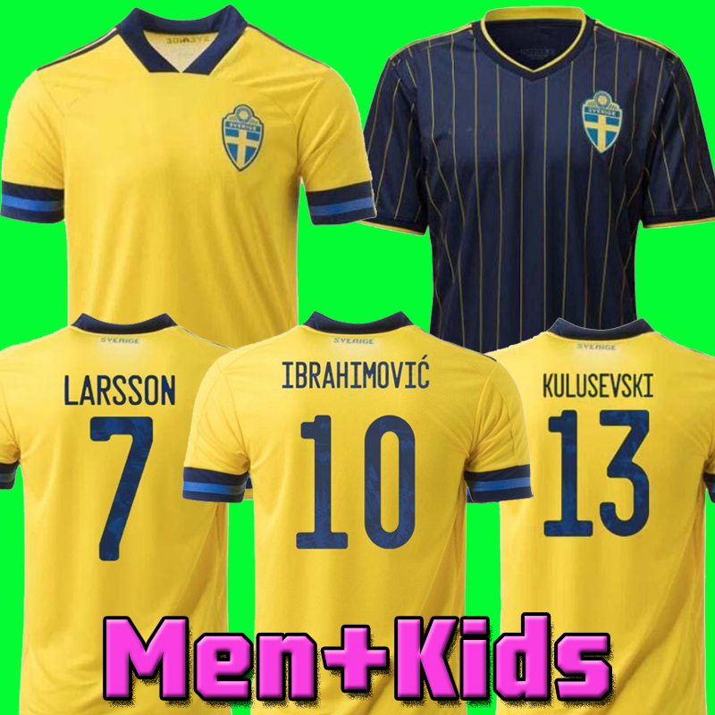 2020 2021 Sweden IBRAHIMOVIC Mens 20 21 Soccer Jerseys KALLSTROM LARSSON Home Away Football Shirt Sweden National Team TOIVONEN MARCUS BERG Uniforms, Black;yellow
2020 2021 Sweden IBRAHIMOVIC Mens 20 21 Soccer Jerseys KALLSTROM LARSSON Home Away Football Shirt Sweden National Team TOIVONEN MARCUS BERG Uniforms, Black;yellow