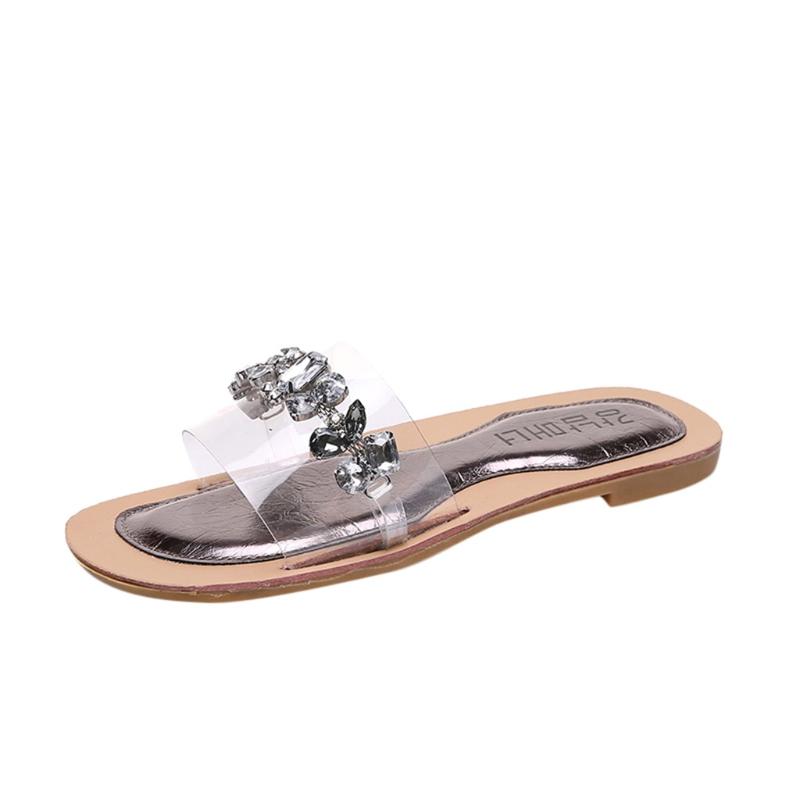 Summer Women Slippers Open-Toe Beach Shoes Slip-On Concise Casual Crystal Round Toe Outdoor Shallow Solid Color, Gold
Summer Women Slippers Open-Toe Beach Shoes Slip-On Concise Casual Crystal Round Toe Outdoor Shallow Solid Color, Gold