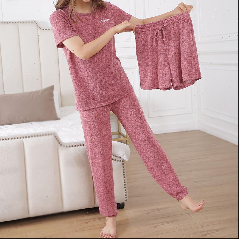 pajamas short sleeve suit women sleepwear model pajama homewear summer home lounge, Black;red
pajamas short sleeve suit women sleepwear model pajama homewear summer home lounge, Black;red