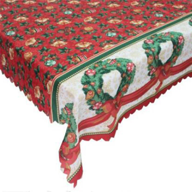 Christmas Polyester Printed Tablecloth Year Table Covers Anti-fouling Santa Decorations 150x180cm Cloth
Christmas Polyester Printed Tablecloth Year Table Covers Anti-fouling Santa Decorations 150x180cm Cloth