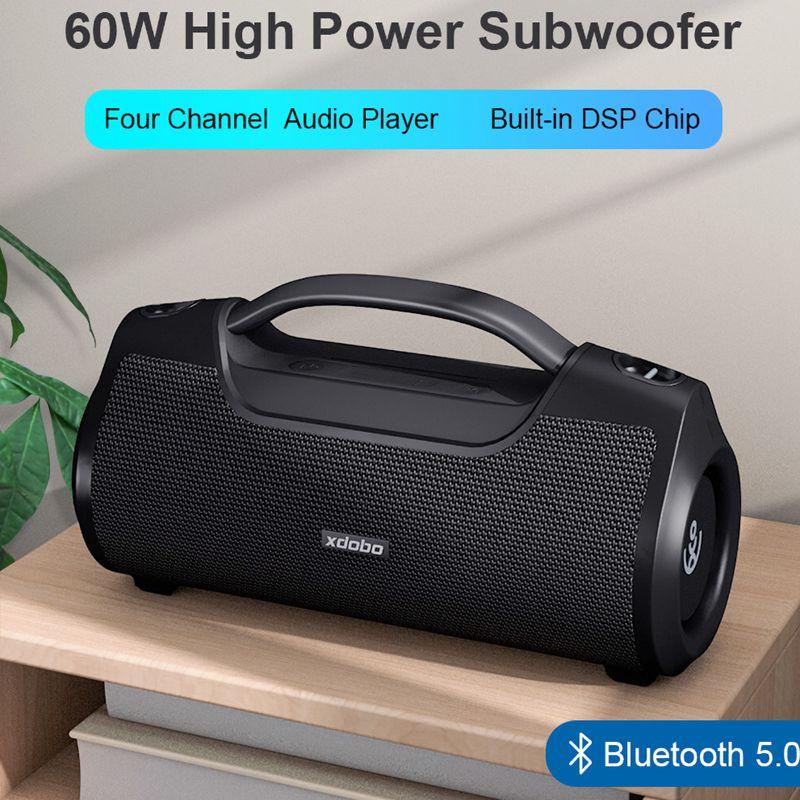 Outdoor Speakers 60W Portable Wireless Speaker BT5.0 Ape Mp3 Loudspeaker Waterproof Soundbar Music TWS Sound Super Boombox Audio Player