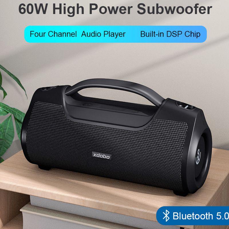 Outdoor Speakers 60W Portable Wireless Speaker BT5.0 Ape Mp3 Loudspeaker Waterproof Soundbar Music TWS Sound Super Boombox Audio Player
Outdoor Speakers 60W Portable Wireless Speaker BT5.0 Ape Mp3 Loudspeaker Waterproof Soundbar Music TWS Sound Super Boombox Audio Player