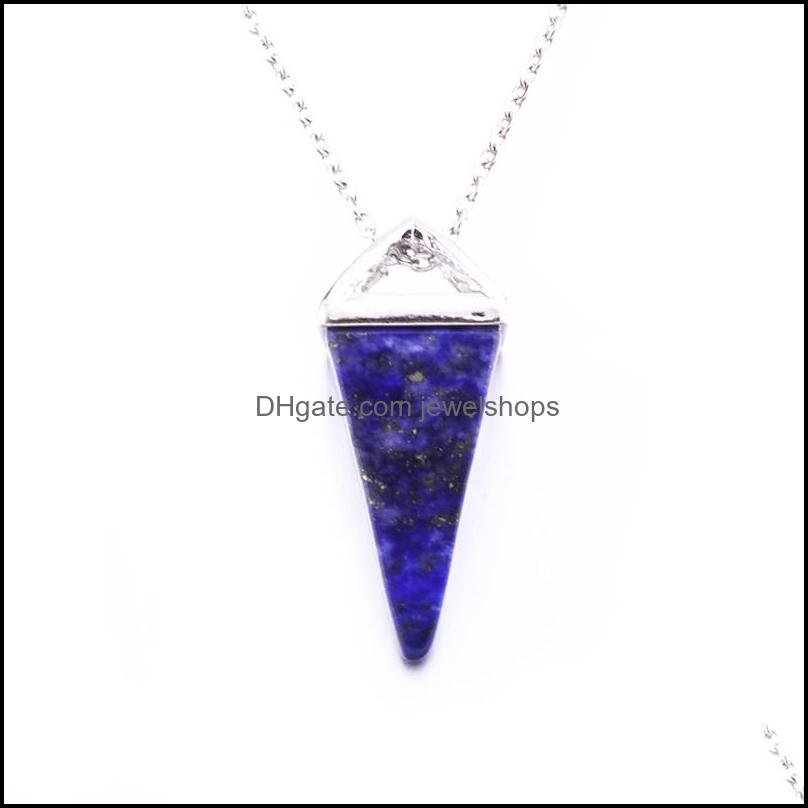 Pendant Necklaces & Pendants Jewelry Natural Square Gem Stone Beads Sier Plated Quadrangar Pyramid Reiki Chakra Healing Women Men Drop Deliv
Pendant Necklaces & Pendants Jewelry Natural Square Gem Stone Beads Sier Plated Quadrangar Pyramid Reiki Chakra Healing Women Men Drop Deliv