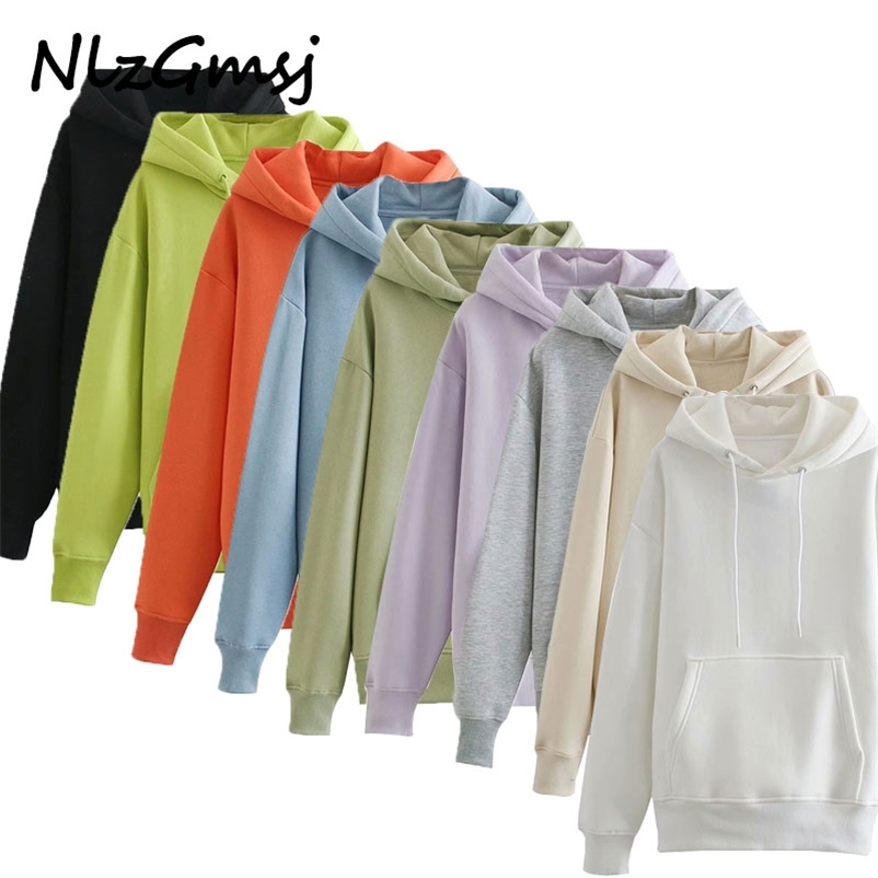 Hoodie Spring Sweatshirt Womens Solid Hooded Autumn Ladies Casual Classic Pullovers Streetwear Tops 210628, As picture
Hoodie Spring Sweatshirt Womens Solid Hooded Autumn Ladies Casual Classic Pullovers Streetwear Tops 210628, As picture