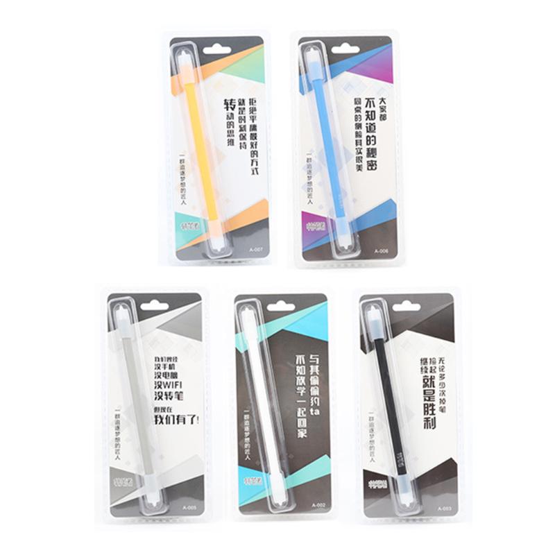 Brand Funny Rotating Pen Game For Kids Children Students Toy Spinning Pens Stationery School Supplies Ballpoint, Blue;orange
Brand Funny Rotating Pen Game For Kids Children Students Toy Spinning Pens Stationery School Supplies Ballpoint, Blue;orange