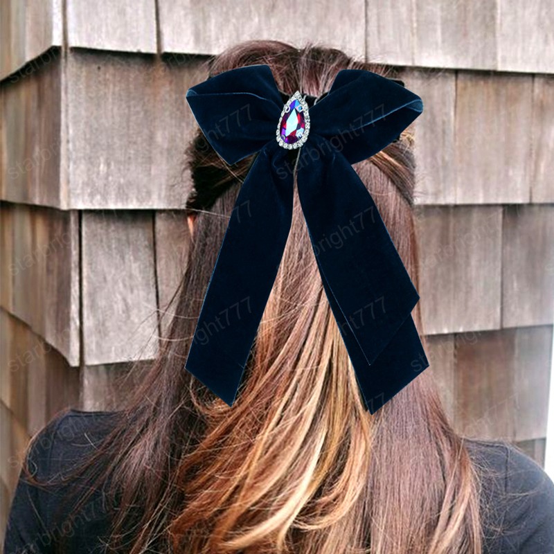 Girls Hair Accessories Hairclips Bb Clip Kids Barrettes Clips Childrens Children's Bow Hairpin Bowknot Diamond Fashion