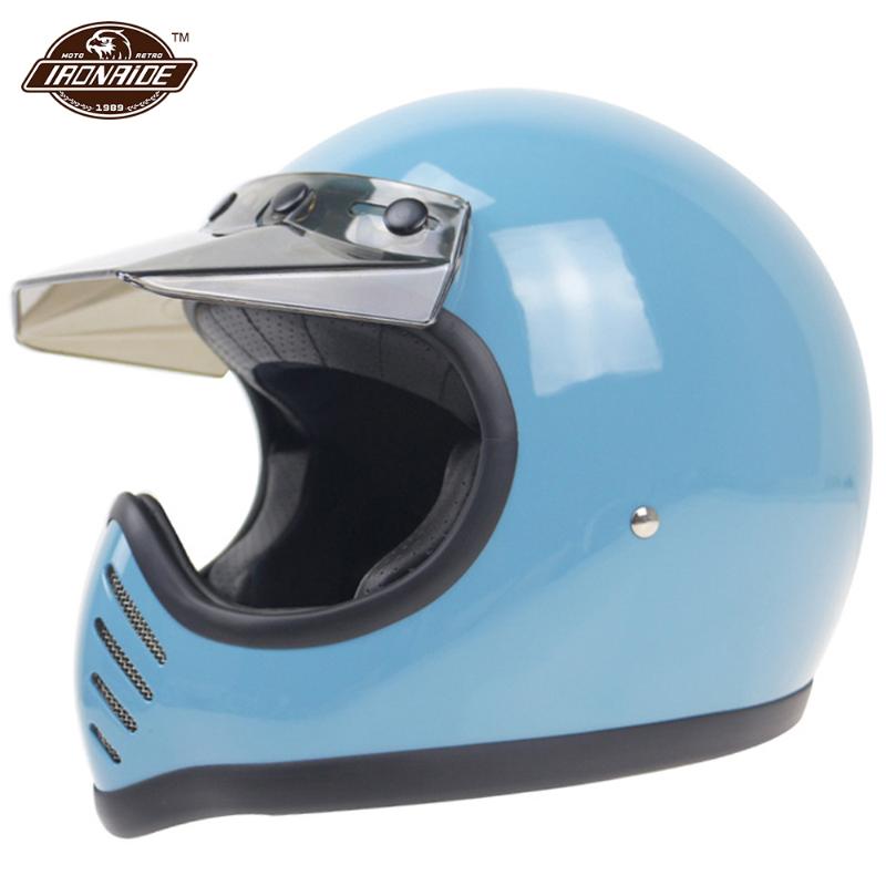 Motorcycle Helmets Fiberglass Helmet Blue Casco Moto Retro Motorbike Full Face Motocross Off Road DOT ECE Approved, Moto-3 yellow
Motorcycle Helmets Fiberglass Helmet Blue Casco Moto Retro Motorbike Full Face Motocross Off Road DOT ECE Approved, Moto-3 yellow