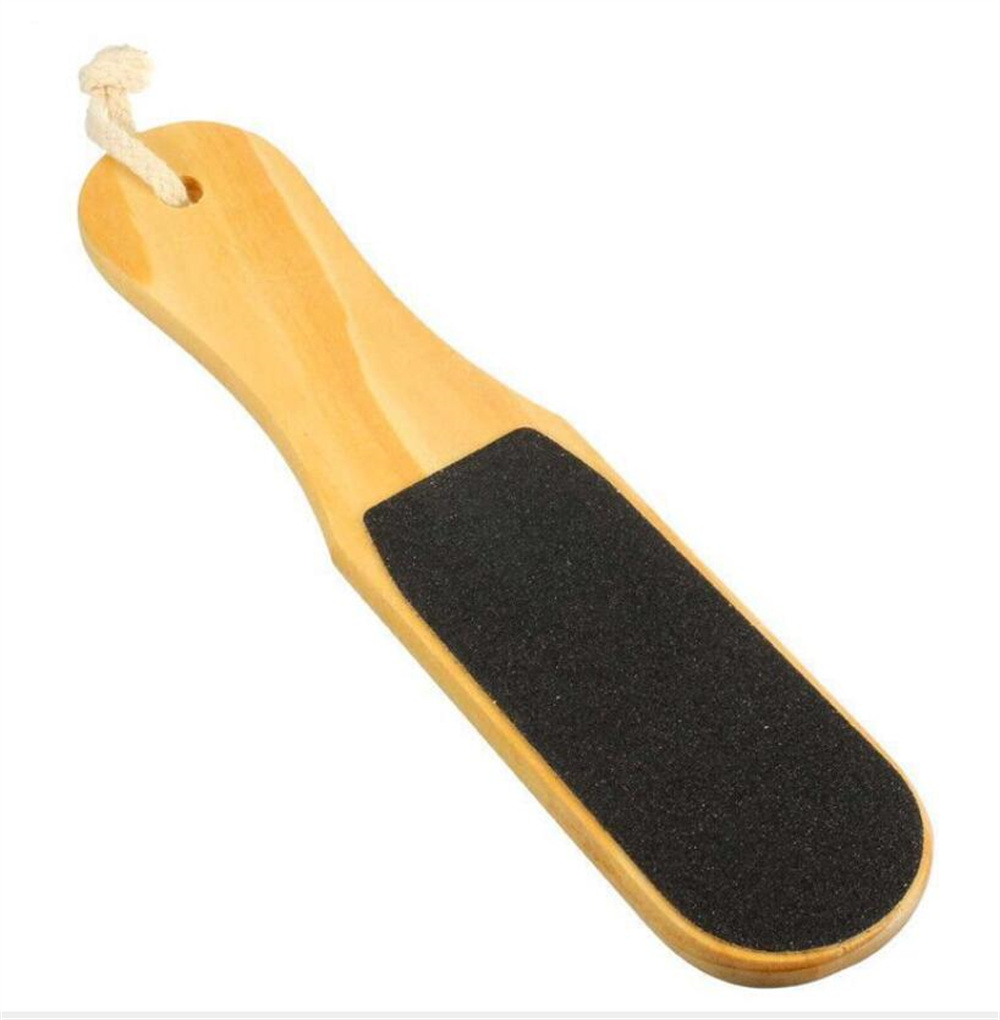 Wholesale Foot Treatment Wood File Callus Remover Scrubber Professional Pedicure Feet Rasp Removes Cracked Heels Dead Skin Corn Hard Skin Pumice Stone