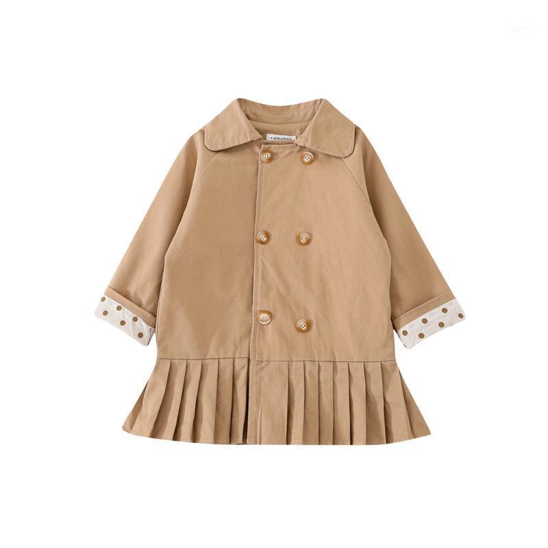 Coat 2021 Spring Autumn Girls Windbreaker Jacket Children Outerwear Pleated Hem Kids Clothes Baby Trench DT515, Blue;gray
Coat 2021 Spring Autumn Girls Windbreaker Jacket Children Outerwear Pleated Hem Kids Clothes Baby Trench DT515, Blue;gray