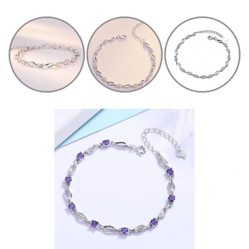 Bangle Chic Beautiful Rhinestone Solid Chain Bracelet Glitter Skin-friendly For Dating
Bangle Chic Beautiful Rhinestone Solid Chain Bracelet Glitter Skin-friendly For Dating
