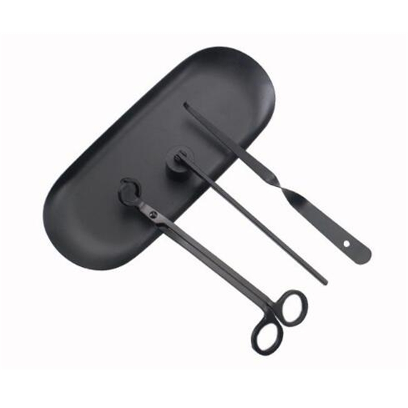 Stainless Steel Candles Repair Tool Set Black Candle Wick Trimmer, Candle Wick Dipper, Candle Snuffer
Stainless Steel Candles Repair Tool Set Black Candle Wick Trimmer, Candle Wick Dipper, Candle Snuffer