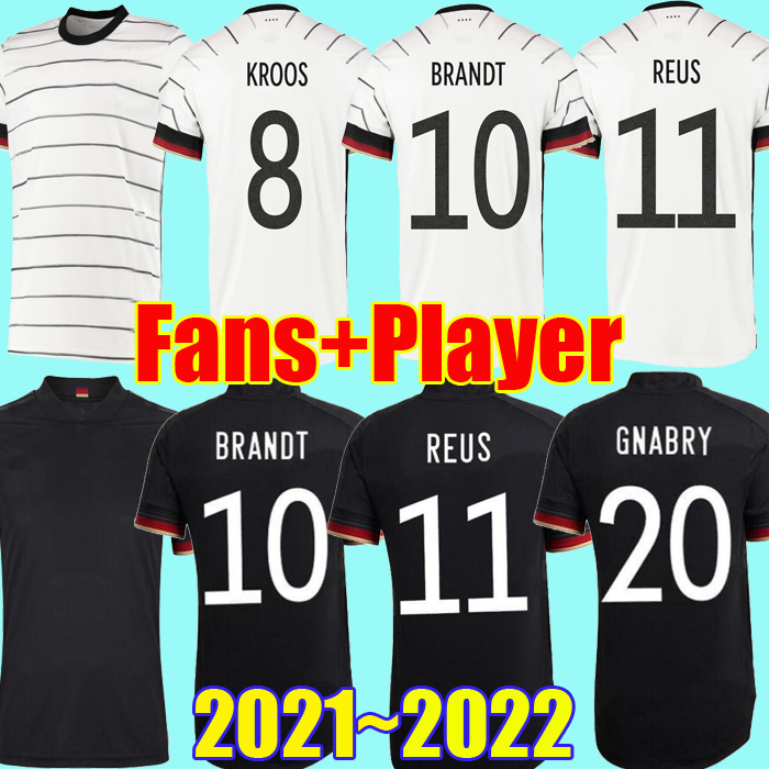 Germany soccer jersey 2021 2022 Fans Player version HUMMELS KROOS GNABRY WERNER DRAXLER REUS MULLER GOTZE European Cup football shirt men kids kit uniforms, Fr away
Germany soccer jersey 2021 2022 Fans Player version HUMMELS KROOS GNABRY WERNER DRAXLER REUS MULLER GOTZE European Cup football shirt men kids kit uniforms, Fr away