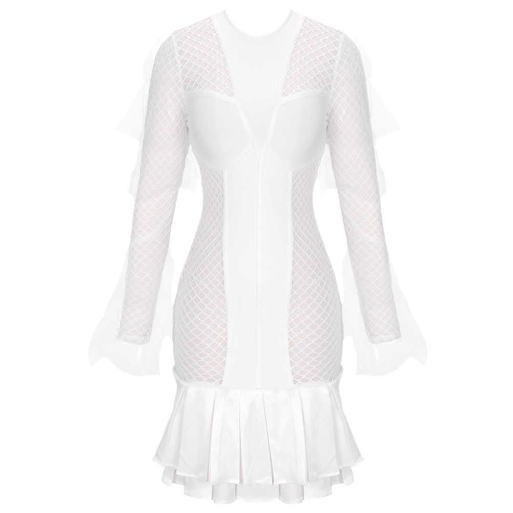 Ocstrade Arrival Bandage Dress White Bodycon Women Lattice Sexy Long Sleeve Night Club Party 210527, Blue
Ocstrade Arrival Bandage Dress White Bodycon Women Lattice Sexy Long Sleeve Night Club Party 210527, Blue