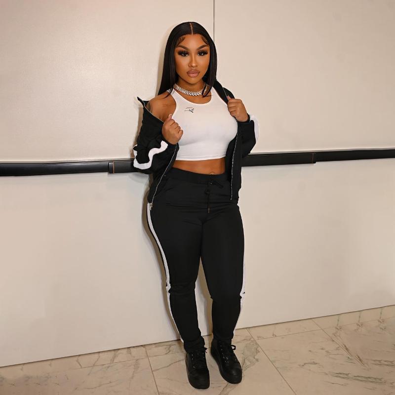 Women's Two Piece Pants VBPB 2022 Regular High-end Suitable Tracksuit Set Young Casual Full Sleeve Long Women 2, White
Women's Two Piece Pants VBPB 2022 Regular High-end Suitable Tracksuit Set Young Casual Full Sleeve Long Women 2, White
