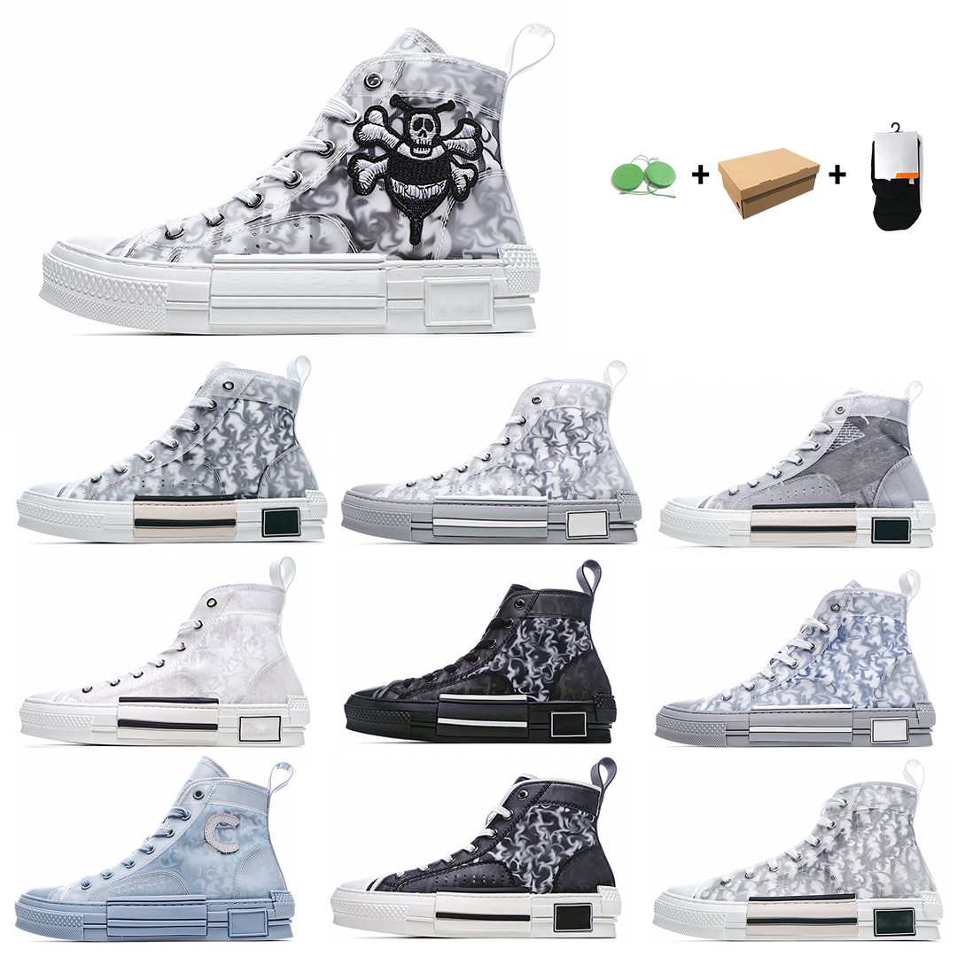 Top Quality B23 Oblique Shoes Luxury Designers Sneakers Men Women Fashion Technology Canvas Soft Breathable Outdoor Flat Platform Casual Tra 
Top Quality B23 Oblique Shoes Luxury Designers Sneakers Men Women Fashion Technology Canvas Soft Breathable Outdoor Flat Platform Casual Tra