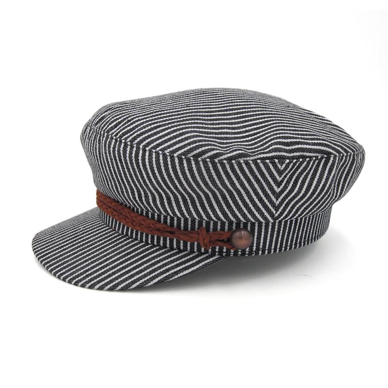 Spring Autumn Berets Hats Women Vintage Cotton Zebra Stripes Beret Cap Fashion Comfortable Classic Temperament Caps Female
Spring Autumn Berets Hats Women Vintage Cotton Zebra Stripes Beret Cap Fashion Comfortable Classic Temperament Caps Female