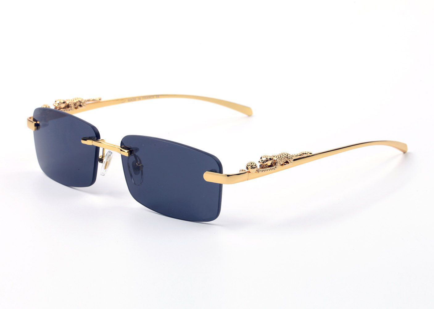 new mens designer sunglasses for men square clear lens buffalo horn glasses rimless frame oversized vintage gold silver metal eyeglasses Oculos de sol gafas
new mens designer sunglasses for men square clear lens buffalo horn glasses rimless frame oversized vintage gold silver metal eyeglasses Oculos de sol gafas