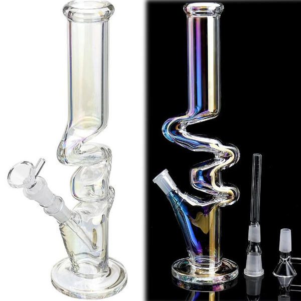 12.2inchs Tall Glass Bong Bubbler Hookahs Dab Rigs Downstem Perc Rainbow Glass Water bongs Dabber Smoke Pipe with 14mm bowl
12.2inchs Tall Glass Bong Bubbler Hookahs Dab Rigs Downstem Perc Rainbow Glass Water bongs Dabber Smoke Pipe with 14mm bowl
