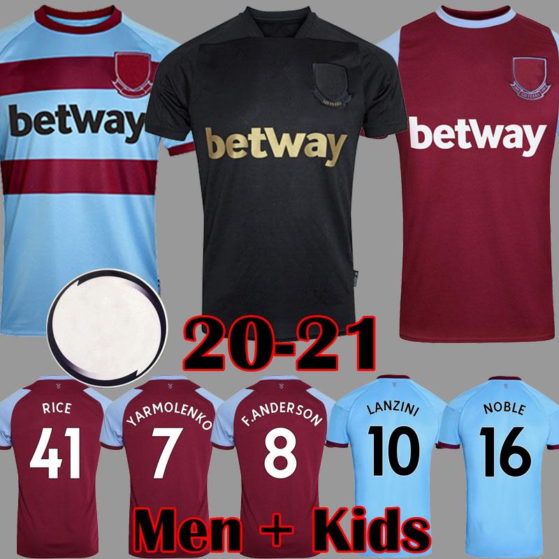 20 21 Black West 125 years soccer jerseys 2020 2021 United RICE HAM kits LANZINI ANTONIO ANDERSON 125th Anniversary MEN Kids football shirts, Black;yellow
20 21 Black West 125 years soccer jerseys 2020 2021 United RICE HAM kits LANZINI ANTONIO ANDERSON 125th Anniversary MEN Kids football shirts, Black;yellow