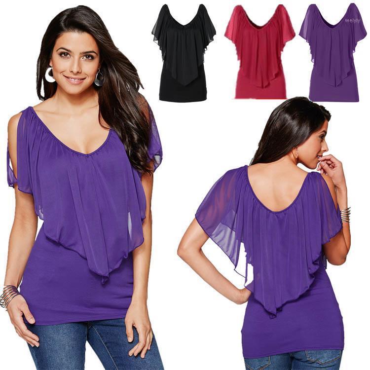 Women's Blouses & Shirts Fashion Chiffon Blouse Casual Top Short Sleeve Patchwork Slim V-Neck Shirt Female Summer Tops, Black
Women's Blouses & Shirts Fashion Chiffon Blouse Casual Top Short Sleeve Patchwork Slim V-Neck Shirt Female Summer Tops, Black