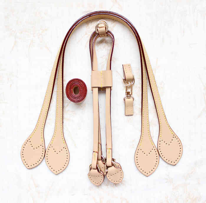 Real vachetta leather 1 set accessories for luxury bag repair handles craft replacement
Real vachetta leather 1 set accessories for luxury bag repair handles craft replacement