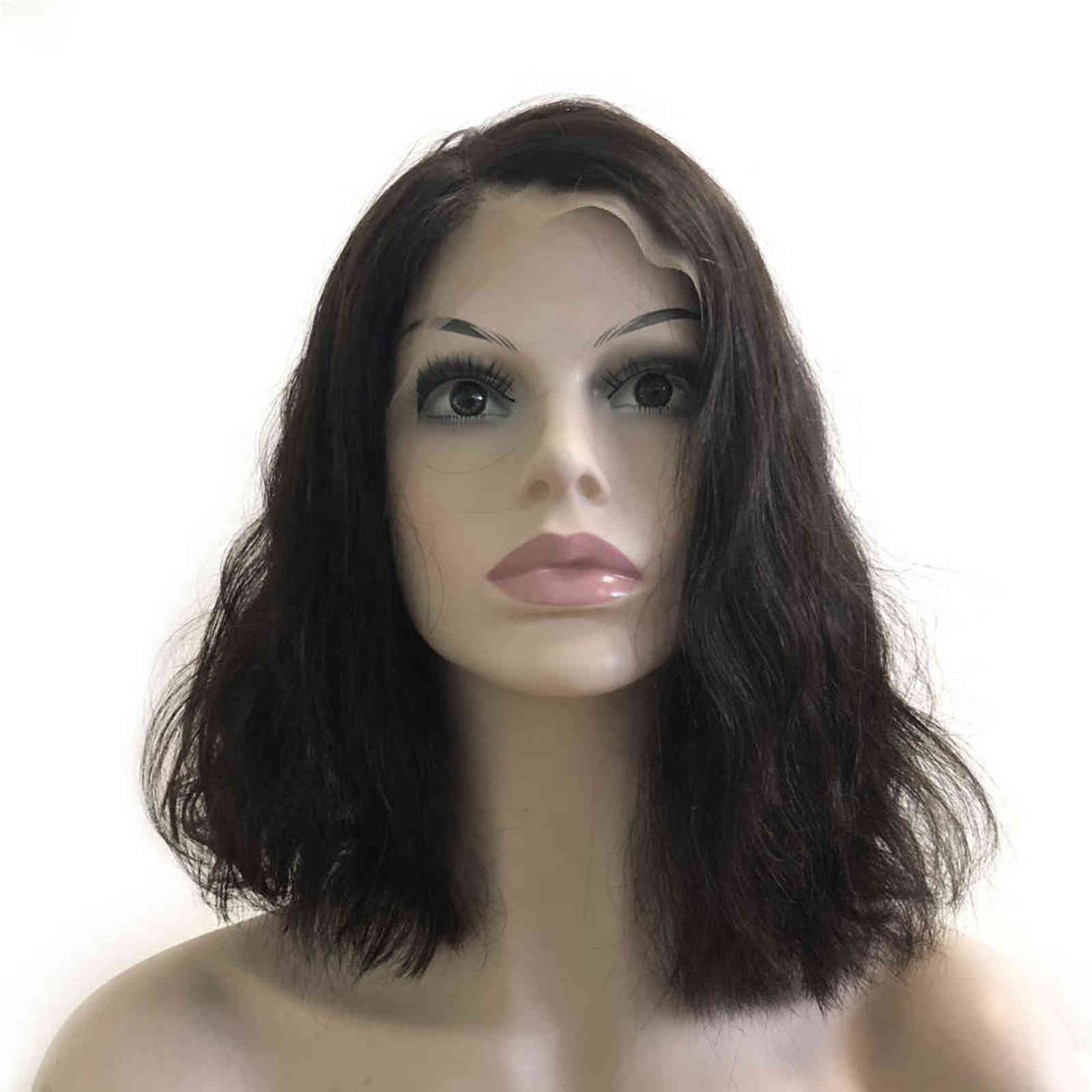 Water Wave Front Lace Wigs Brazilian Virgin Deep Human Hair Wigs For Women 1B Bla Short Bob Wigs Pre Plued Hair, #1b natural black
Water Wave Front Lace Wigs Brazilian Virgin Deep Human Hair Wigs For Women 1B Bla Short Bob Wigs Pre Plued Hair, #1b natural black