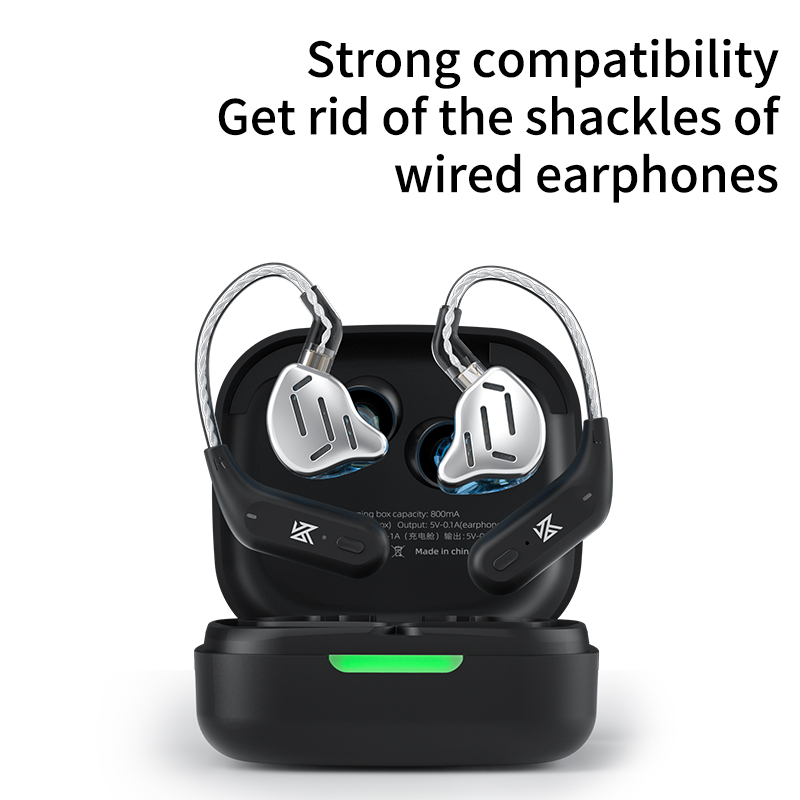 KZ AZ09 HD Bluetooth-Compatible Module 5.2 Headphones Wireless Upgrade Cable HIFI Wireless Ear Hook CPIn With Charging Bin
KZ AZ09 HD Bluetooth-Compatible Module 5.2 Headphones Wireless Upgrade Cable HIFI Wireless Ear Hook CPIn With Charging Bin