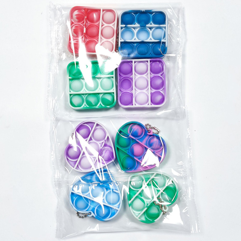 FXY001 Favor Mini Push Pop Bubble Sensory Toy Autism Needs Squishy Stress Reliever Decompression Toys for Adult Children Funny Anti-stress It Fidget Keychain
FXY001 Favor Mini Push Pop Bubble Sensory Toy Autism Needs Squishy Stress Reliever Decompression Toys for Adult Children Funny Anti-stress It Fidget Keychain