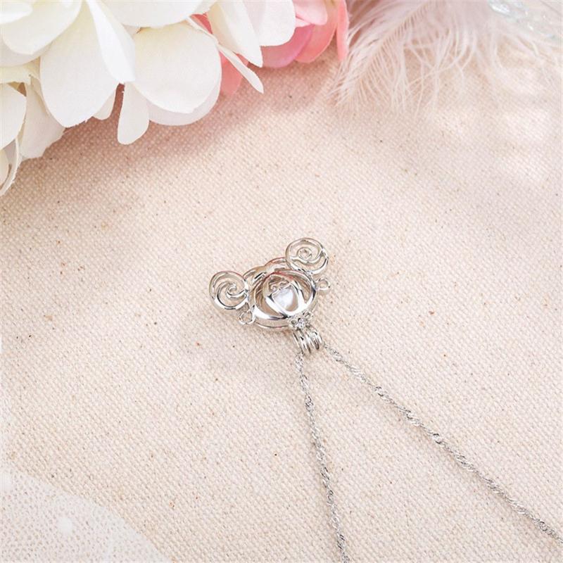 Chains Choker Women Jewelry Gift Luminous Hollow Glowing Pumpkin Carriage Necklaces