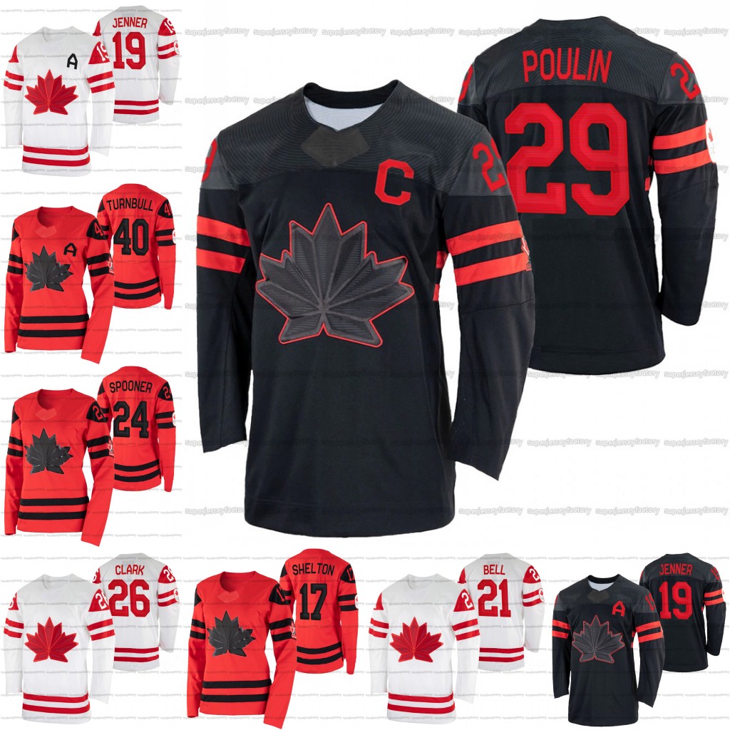Canada Team 2022 Winter Hockey Jersey Custom Brianne Jenner Poulin Blayre Turnbull Sarah Nurse Emily Clark Fast Claire Thompson Rebecca John, Black;red
Canada Team 2022 Winter Hockey Jersey Custom Brianne Jenner Poulin Blayre Turnbull Sarah Nurse Emily Clark Fast Claire Thompson Rebecca John, Black;red