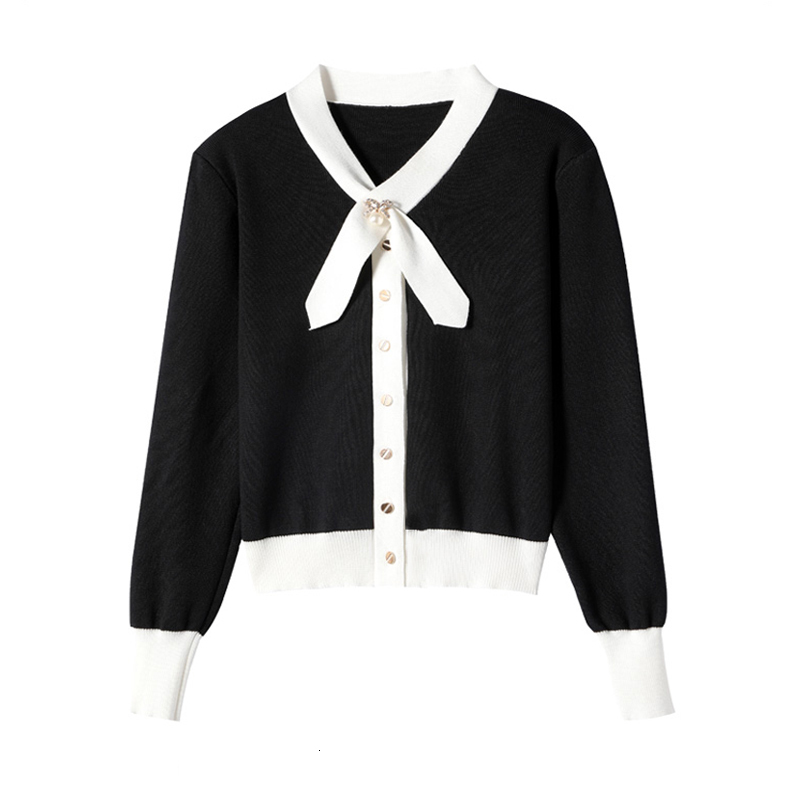 Women's Sweaters spring short knit cardigan women's sweater fashion contrast knitted bowknot v-neck shirt long sleeve top B7XI, 1# shoe box
Women's Sweaters spring short knit cardigan women's sweater fashion contrast knitted bowknot v-neck shirt long sleeve top B7XI, 1# shoe box