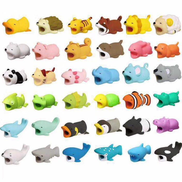 Phone Cable Protector For CellPhone Charger Cables Bite Cute Animal USB Chargers Data Protection Cover Mini Wire Cord Accessories Creative
Phone Cable Protector For CellPhone Charger Cables Bite Cute Animal USB Chargers Data Protection Cover Mini Wire Cord Accessories Creative