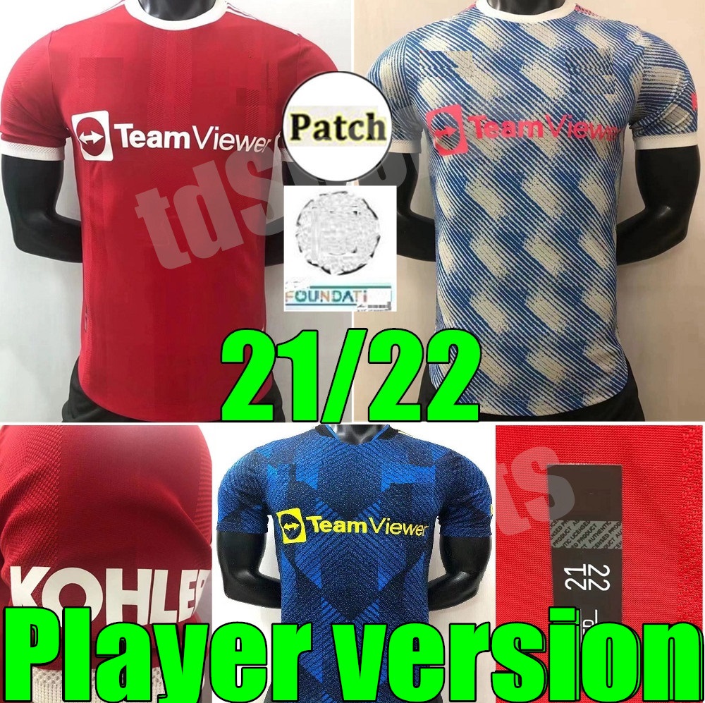 Player version Manchester 21 22 RONALDO SANCHO soccer jerseys UNITED BRUNO FERNANDES UTD POGBA RASHFORD football shirt 2021 2022 adult man LINDELOF JAMES, Adullt home+league patch
Player version Manchester 21 22 RONALDO SANCHO soccer jerseys UNITED BRUNO FERNANDES UTD POGBA RASHFORD football shirt 2021 2022 adult man LINDELOF JAMES, Adullt home+league patch