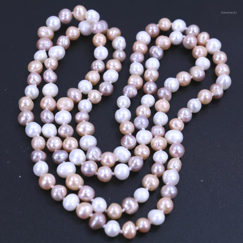 Fashion Long Sweater Necklace Natrual Freshwater Pearls Channeling Irregular Pearl Selling Decoration Chains
Fashion Long Sweater Necklace Natrual Freshwater Pearls Channeling Irregular Pearl Selling Decoration Chains