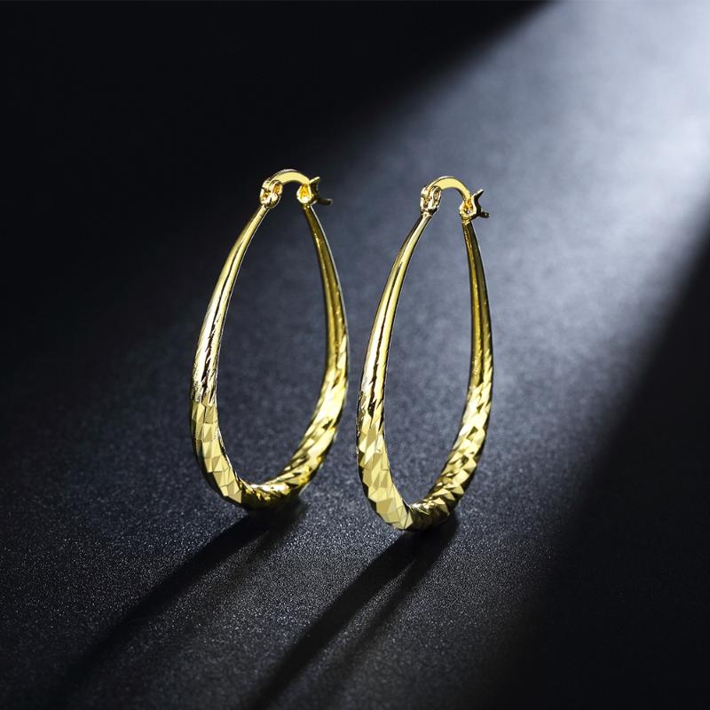 Hoop & Huggie 925 Sterling Silver Gold 43mm U-Shaped Earrings For Women Charm Engagement Wedding Party Jewelry Gift
Hoop & Huggie 925 Sterling Silver Gold 43mm U-Shaped Earrings For Women Charm Engagement Wedding Party Jewelry Gift