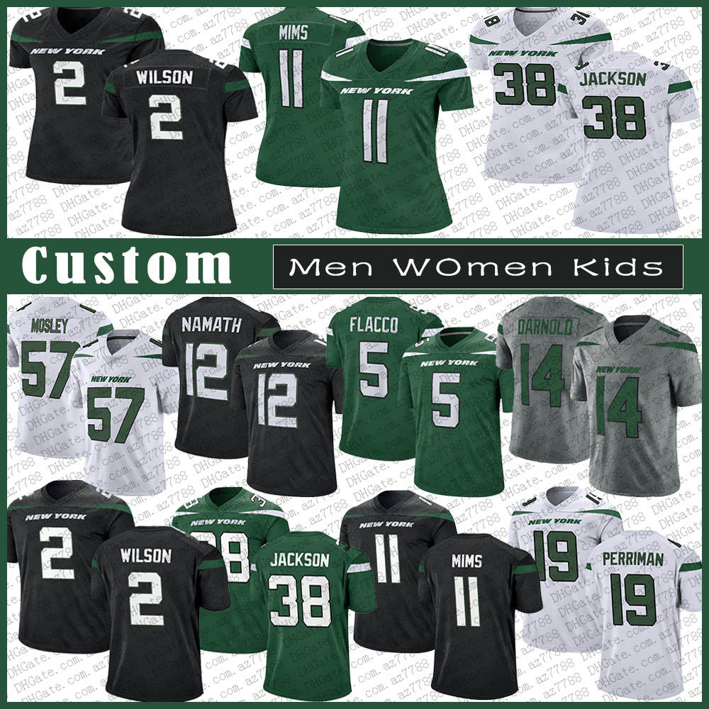 2 Zach Wilson NY Custom Men Women Kids Football Jersey 38 Lamar 39 Bennett Jackson 77 Mekhi Becton 57 C.J. Mosley 20 Marcus Maye 71 Alex Lewis 33 Jamal Adams 11 Mims 24 Revis, Shown
2 Zach Wilson NY Custom Men Women Kids Football Jersey 38 Lamar 39 Bennett Jackson 77 Mekhi Becton 57 C.J. Mosley 20 Marcus Maye 71 Alex Lewis 33 Jamal Adams 11 Mims 24 Revis, Shown