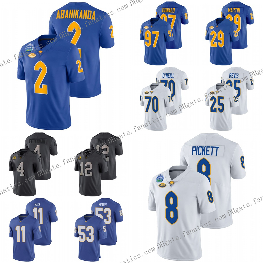 Custom 2021 ACC College Football Jersey Pitt Panthers Nick Patti Damar Hamlin Addison Damarri Mathis Taysir Mack Brandon Hill Vincent Davis, Black;red
Custom 2021 ACC College Football Jersey Pitt Panthers Nick Patti Damar Hamlin Addison Damarri Mathis Taysir Mack Brandon Hill Vincent Davis, Black;red