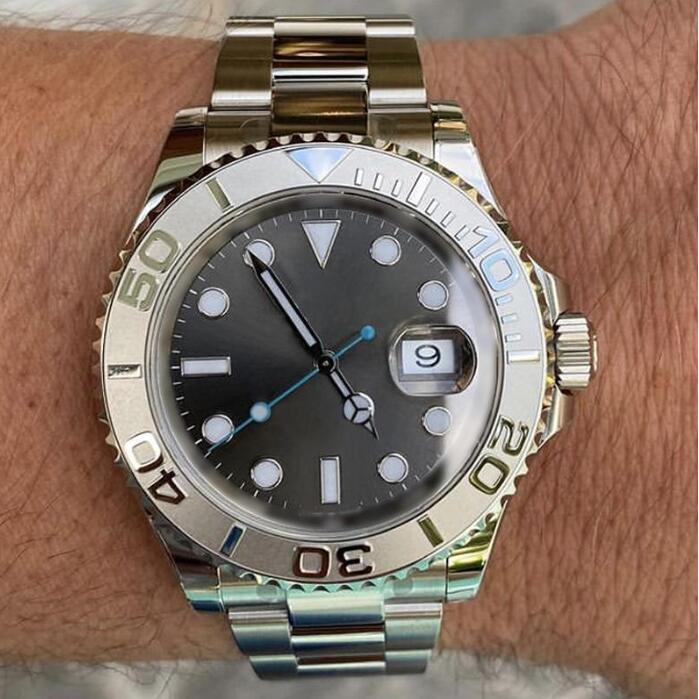 U1 Men's Yacht 40mm Silver Dials Master Automatic Watches Mechanical sapphire luminous watch montre de luxe Clasp Wrist full stainless, Slivery;brown
U1 Men's Yacht 40mm Silver Dials Master Automatic Watches Mechanical sapphire luminous watch montre de luxe Clasp Wrist full stainless, Slivery;brown