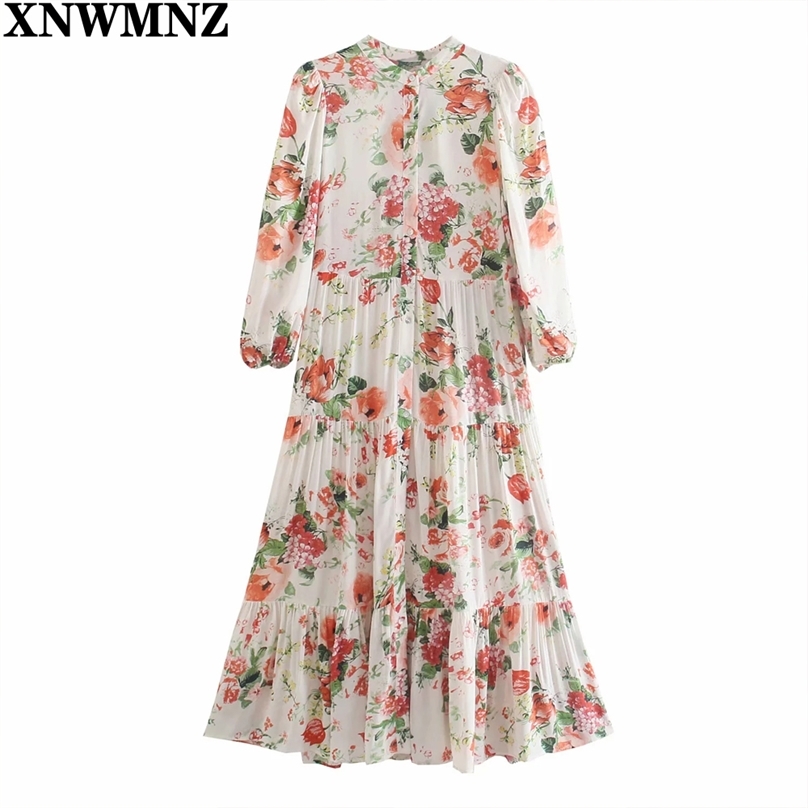 Women floral print Beach dress Female boho long round neck short sleeve Dress Chic A Line button-up ruffled hem Dresses 210520, Multi
Women floral print Beach dress Female boho long round neck short sleeve Dress Chic A Line button-up ruffled hem Dresses 210520, Multi