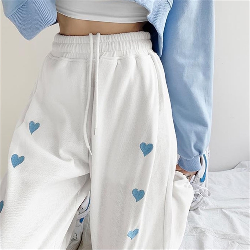 Fashion High Waist Straight Trouser Solid Color Casual korean Pants Loose Elthtic Waist Pantalones Korean Style Joggers 210721
Fashion High Waist Straight Trouser Solid Color Casual korean Pants Loose Elthtic Waist Pantalones Korean Style Joggers 210721