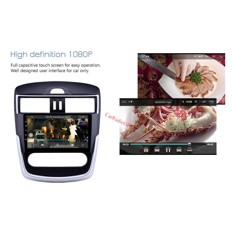 9 Inch Car Dvd Player Android fm radio for Nissan Tiida 2016-2018 Multimedia System Touch Screen Stereo Gps Navigation support Carplay DVR OBD2