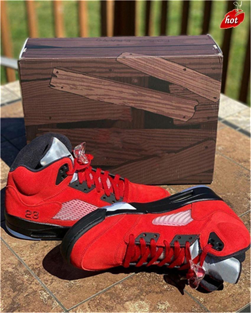Top Authentic 5 Raging Bulls Red Shoes 5S Varsity Blak Wchite 3M REFLECTIVE 23 Bull Man Woman Outdoor Sneakers DD0587-600 With Original
Top Authentic 5 Raging Bulls Red Shoes 5S Varsity Blak Wchite 3M REFLECTIVE 23 Bull Man Woman Outdoor Sneakers DD0587-600 With Original