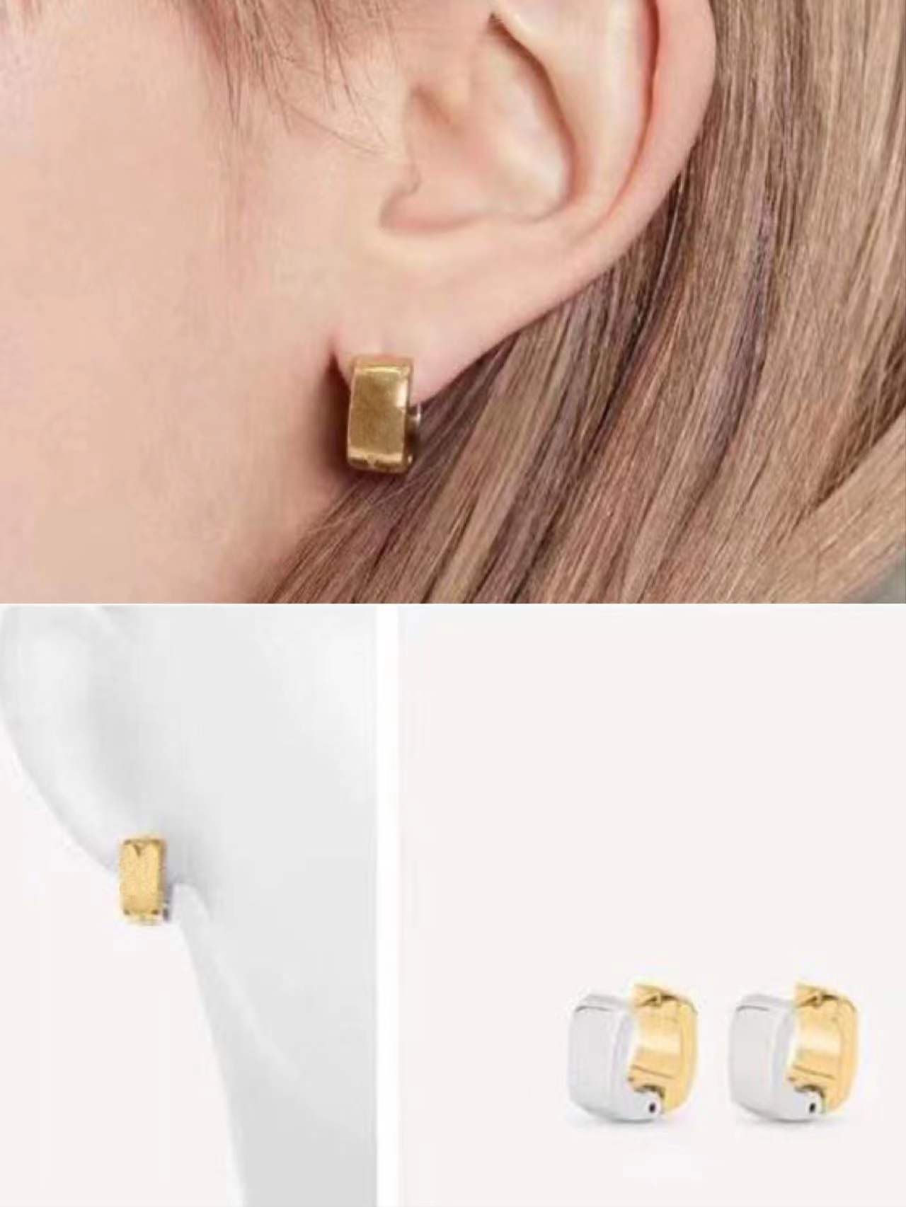 Fashion Ear Cuff earrings aretes orecchini for women party wedding lovers gift jewelry engagement with box NRJ, Silver
Fashion Ear Cuff earrings aretes orecchini for women party wedding lovers gift jewelry engagement with box NRJ, Silver
