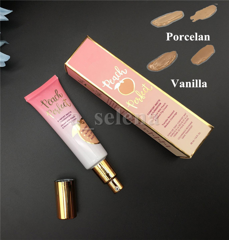 Face Makeup Concealer Peach Perfect Comfort Matte Foundation Infused With Peach&Sweet Fig Cream Have 2 Colors 48ml, Porcelan
Face Makeup Concealer Peach Perfect Comfort Matte Foundation Infused With Peach&Sweet Fig Cream Have 2 Colors 48ml, Porcelan