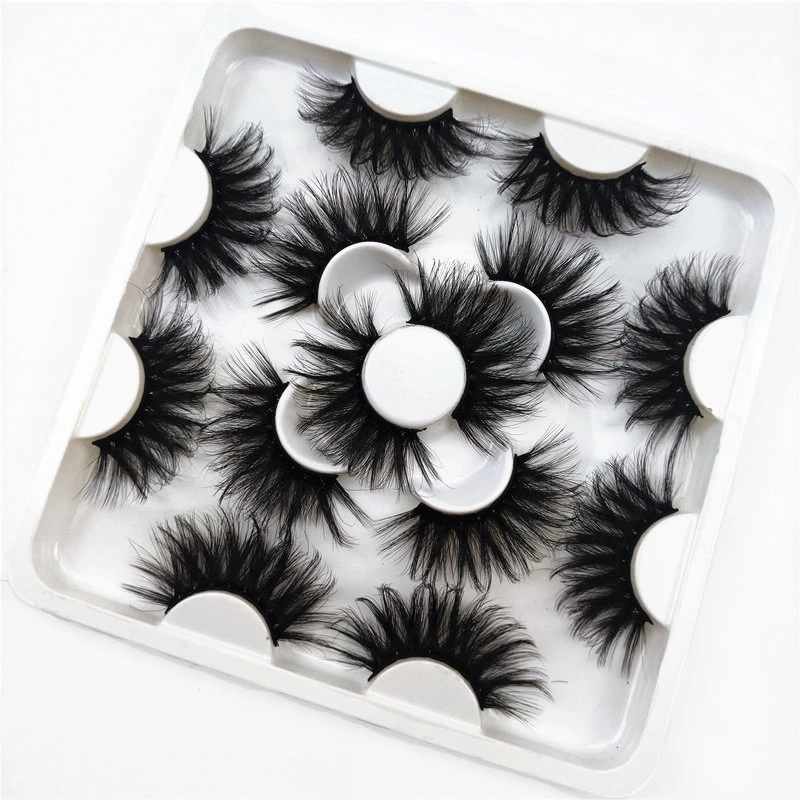 3D Eyelashes Extension 7 Pairs Messy Fluffy Crisscross 25mm False Mink Lashes Pack Faux Cils in Bulk,Eyelash Packaging
3D Eyelashes Extension 7 Pairs Messy Fluffy Crisscross 25mm False Mink Lashes Pack Faux Cils in Bulk,Eyelash Packaging