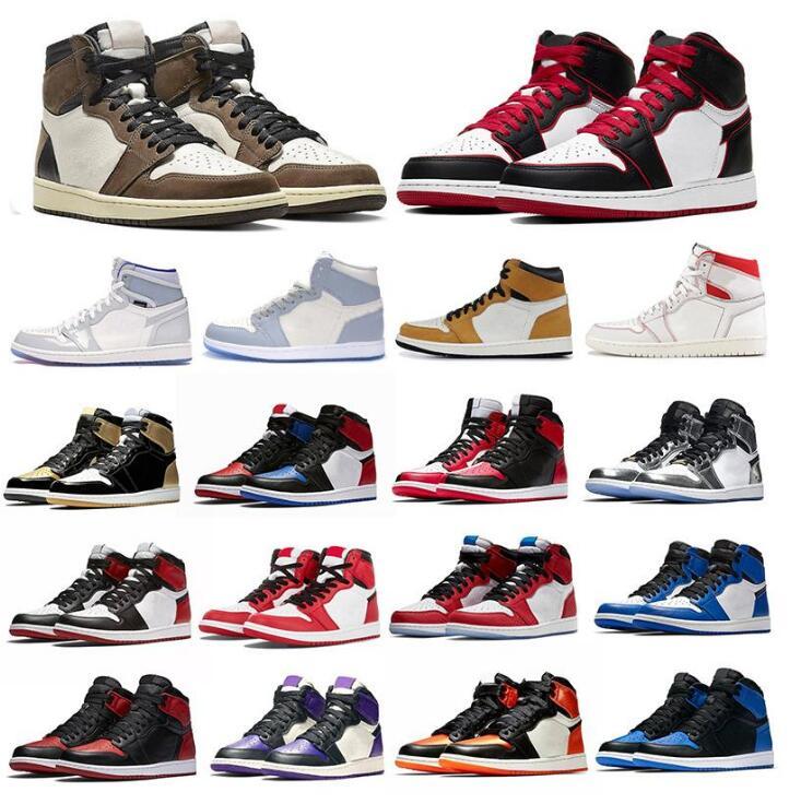 Jumpman 1 Basketball shoes OG High Travis Scotts Running UNC Mens Homage To Home Royal Blue Men Sport Designer Sneakers Trainers 36-46
Jumpman 1 Basketball shoes OG High Travis Scotts Running UNC Mens Homage To Home Royal Blue Men Sport Designer Sneakers Trainers 36-46