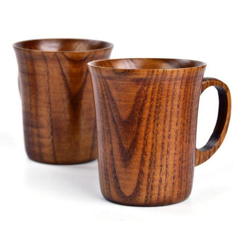 Mugs Home Wooden Cup With Handle Coffee Mug For Drinking Tea Office Espresso Water Beer Milk Drinkware, Original wood grain
Mugs Home Wooden Cup With Handle Coffee Mug For Drinking Tea Office Espresso Water Beer Milk Drinkware, Original wood grain