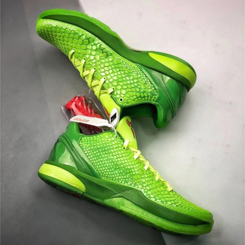 New Released Boots Christmas 6 Protro Grinch Mamba Green Apple/Volt-Crimson-Black Man Outdoor Shoes Sports Sneakers
New Released Boots Christmas 6 Protro Grinch Mamba Green Apple/Volt-Crimson-Black Man Outdoor Shoes Sports Sneakers