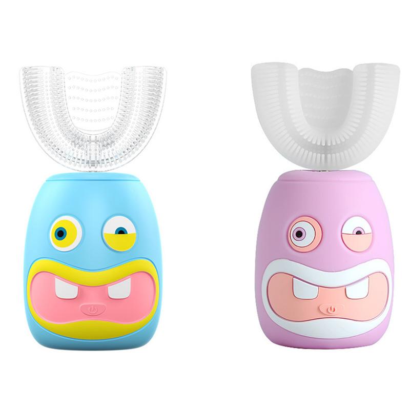 Children Sonic Intelligent Automatic Electric Toothbrush Rechargeable U Type For 2-14 Year Old Kid Smart
Children Sonic Intelligent Automatic Electric Toothbrush Rechargeable U Type For 2-14 Year Old Kid Smart